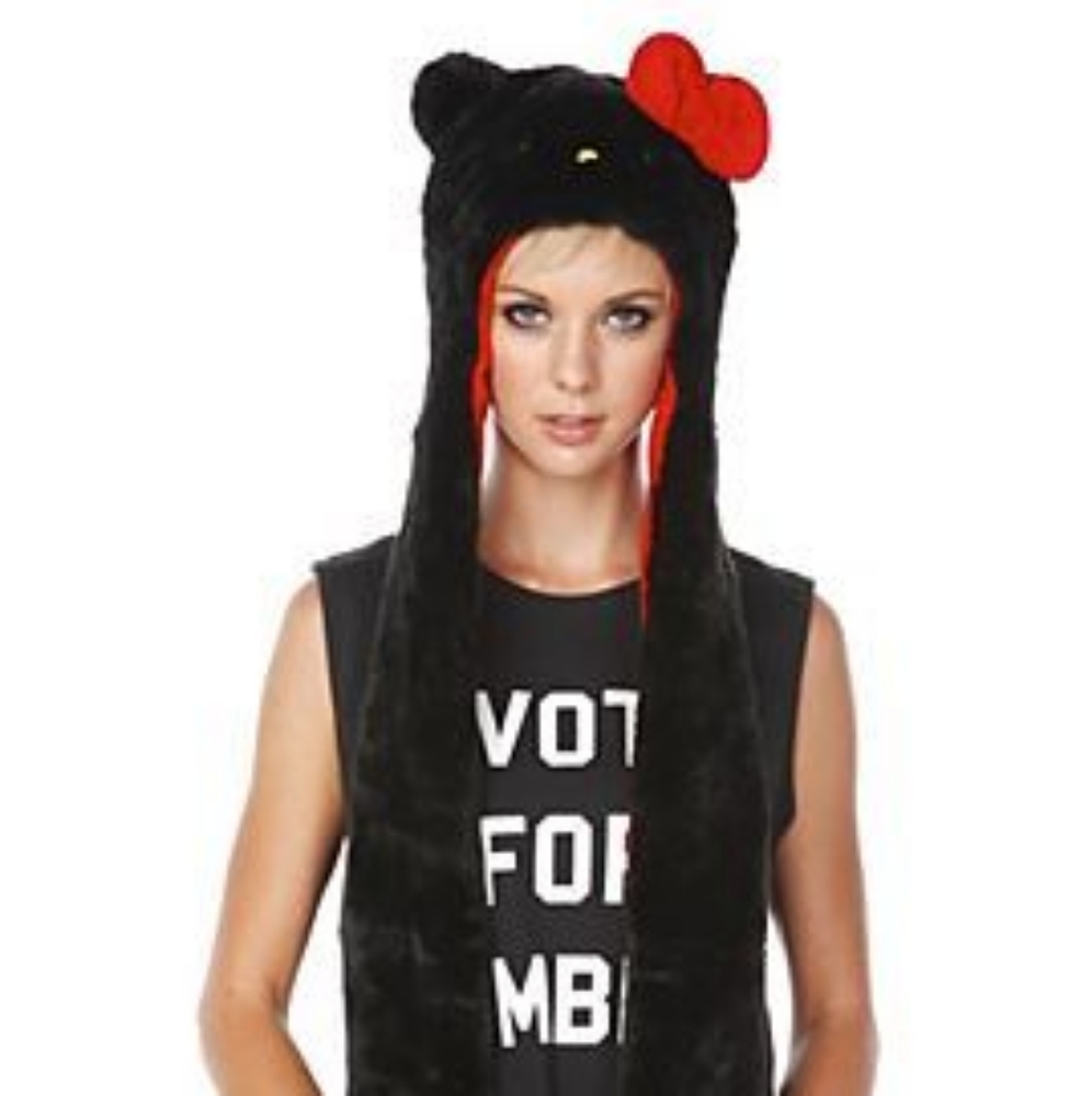 Hello Kitty Beanie /Hand Warmer